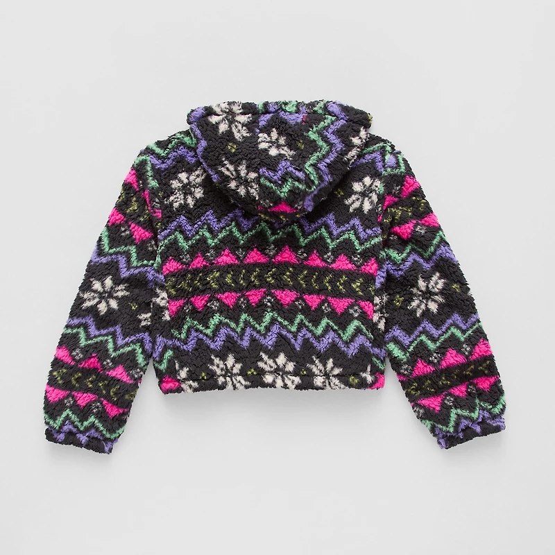 Xersion Little & Big Kid Girls Hooded Midweight Jacket