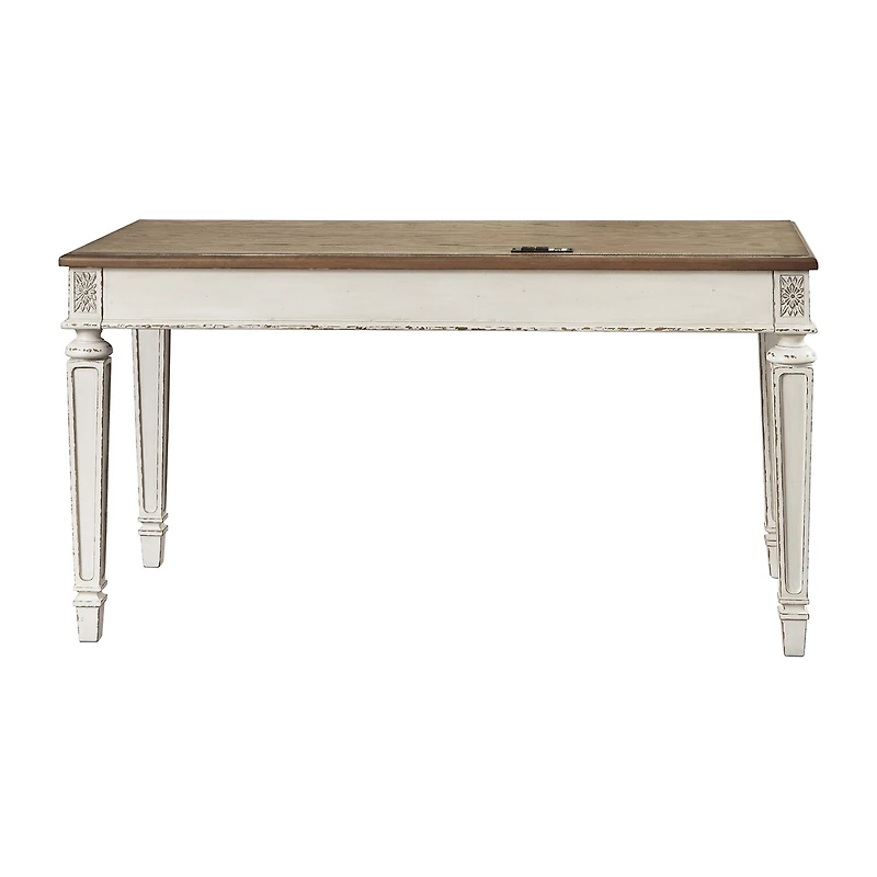 Signature Design by Ashley Realyn 60" Home Office Desk with USB Charging