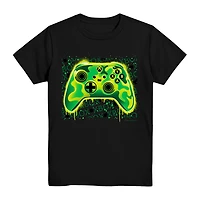 Xbox Little & Big Kid Boys Crew Neck Short Sleeve Regular Fit Graphic T-Shirt
