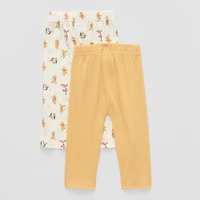 Baby Unisex Straight Regular Fit Winnie The Pooh Pull-On Pant