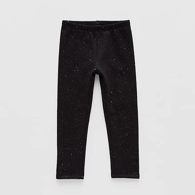 Okie Dokie Toddler & Little Girls Fleece Skinny Full Length Leggings