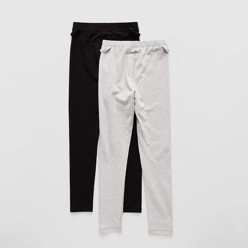 Thereabouts Little & Big Kid Girls Seated Wear Knit Skinny 2-pc. Full Length Leggings