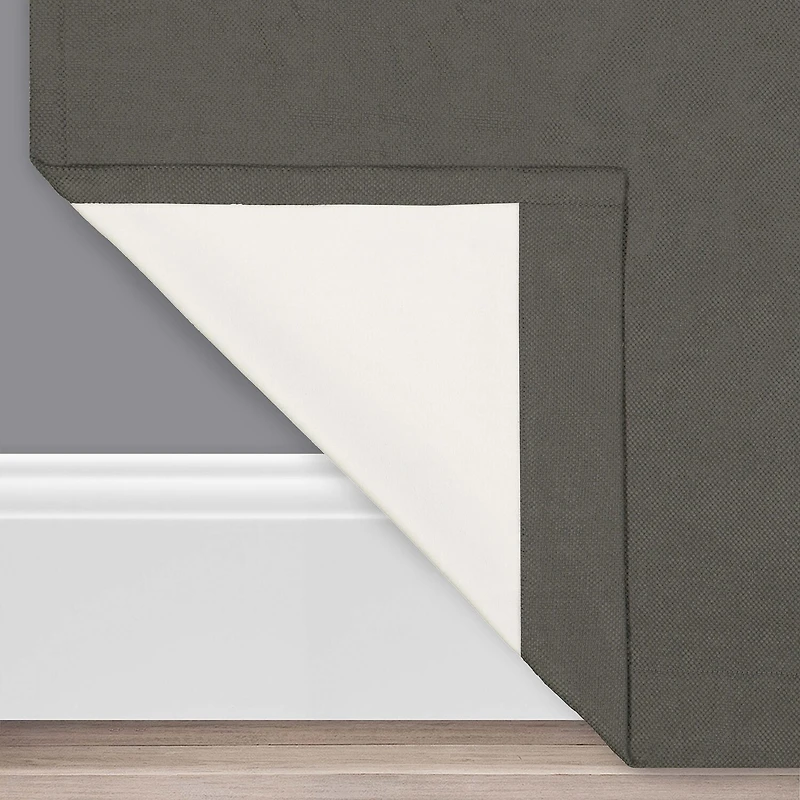 Eclipse Ambiance Draft Stopper Grommet Top Energy Saving 100% Blackout Single Curtain Panel