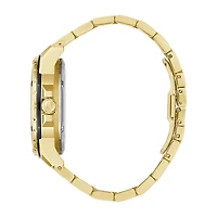 Bulova Marine Star Mens Automatic Gold Tone Stainless Steel Bracelet Watch 98a273