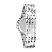 Bulova Phantom Womens Crystal Accent Silver Tone Stainless Steel Bracelet Watch 96l290