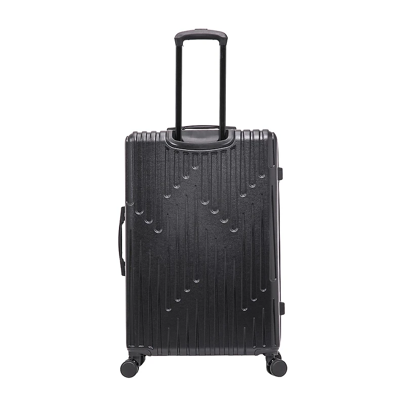 InUSA Drip 28 Inch Hardside Lightweight Checked Spinner Luggage