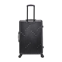 InUSA Drip 28 Inch Hardside Lightweight Checked Spinner Luggage