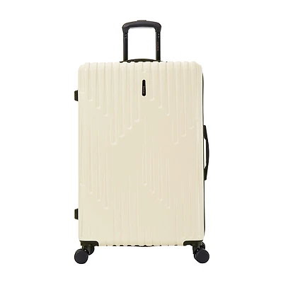 InUSA Drip 28 Inch Hardside Lightweight Checked Spinner Luggage