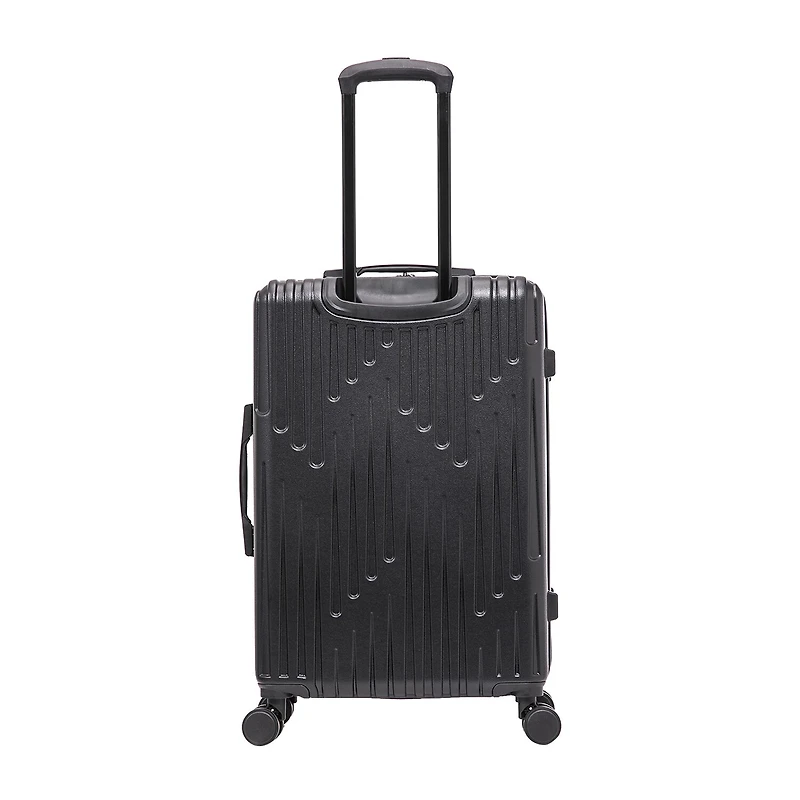 InUSA Drip 24 Inch Hardside Lightweight Checked Spinner Luggage