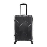InUSA Drip 24 Inch Hardside Lightweight Checked Spinner Luggage