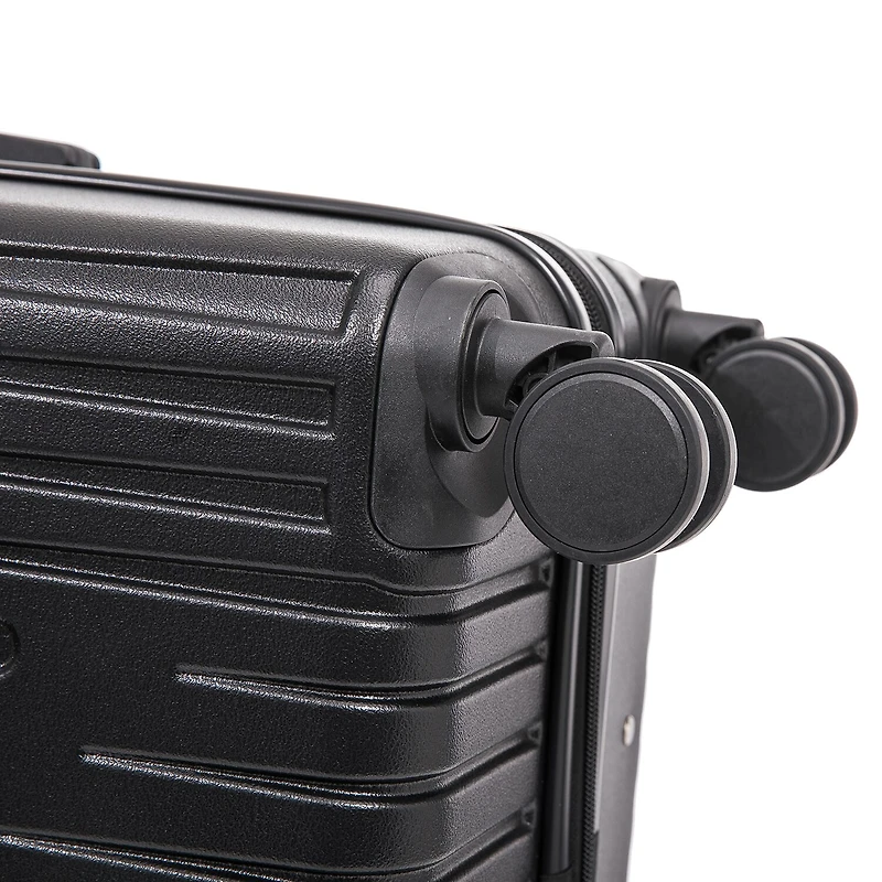InUSA Drip 24 Inch Hardside Lightweight Checked Spinner Luggage