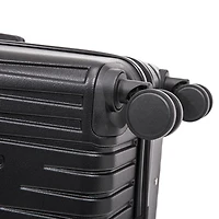 InUSA Drip 24 Inch Hardside Lightweight Checked Spinner Luggage
