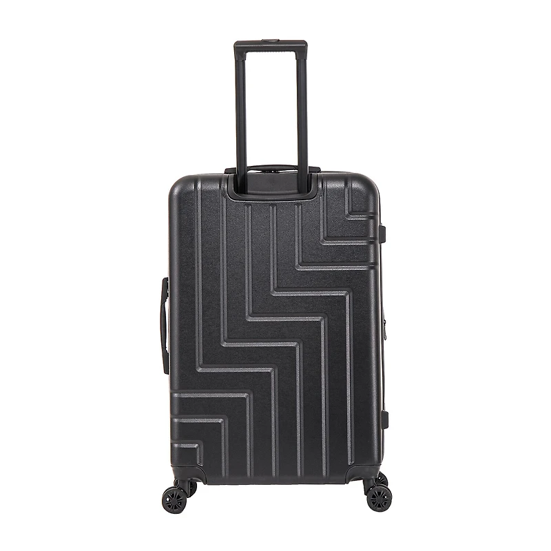 Dukap Zahav 28 Inch Hardside Lightweight Checked Spinner Luggage