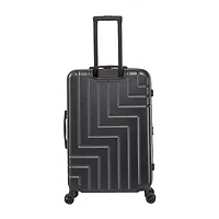 Dukap Zahav 28 Inch Hardside Lightweight Checked Spinner Luggage