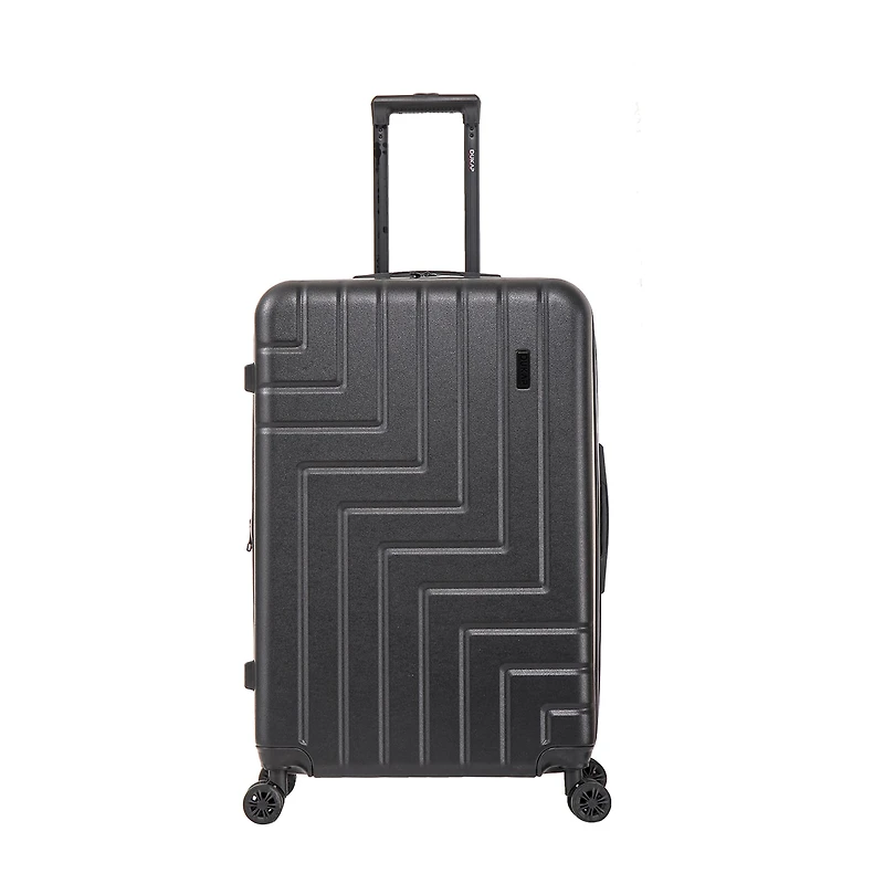Dukap Zahav 28 Inch Hardside Lightweight Checked Spinner Luggage