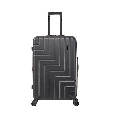 Dukap Zahav 28 Inch Hardside Lightweight Checked Spinner Luggage