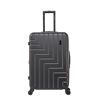 Dukap Zahav 28 Inch Hardside Lightweight Checked Spinner Luggage