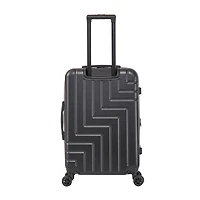 Dukap Zahav 24 Inch Hardside Lightweight Checked Spinner Luggage