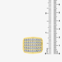 Mens CT. T.W. Natural Diamond 10K Gold Fashion Ring