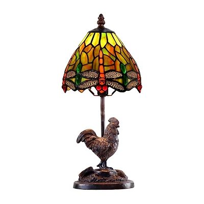 Dale Tiffany 16" Glass Table Lamp