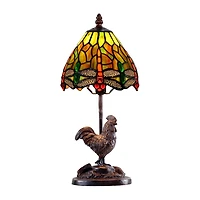 Dale Tiffany 16" Glass Table Lamp