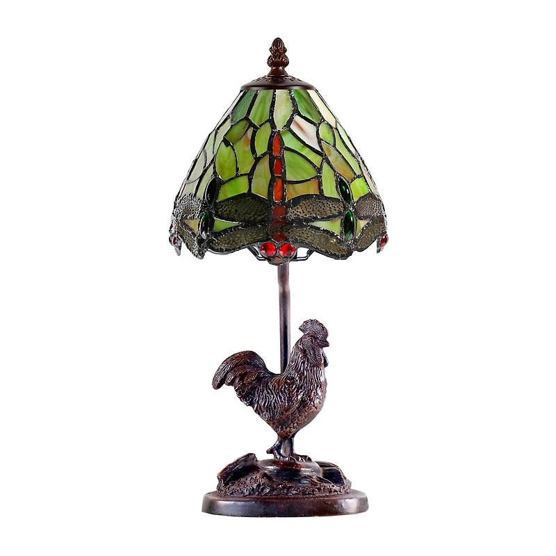 Dale Tiffany 16" Glass Table Lamp