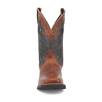 Laredo Mens Ross Block Heel Cowboy Boots