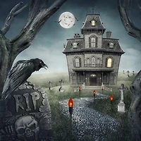 Set of 10 C9 Bulb Halloween Pathway Markers