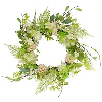 Northlight 28in Spring Floral Berry Wreath