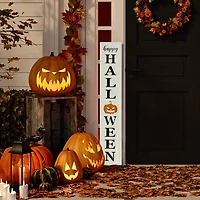 Northlight 31.5in Metal Happy Halloween Wall Halloween Yard Art