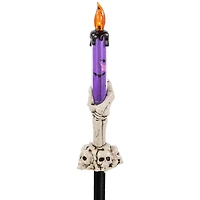 Northlight 8.5in Led Skeleton Candle 6-pc. Lighted Halloween Tabletop Decor