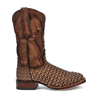 Dan Post Mens Stanley Block Heel Cowboy Boots