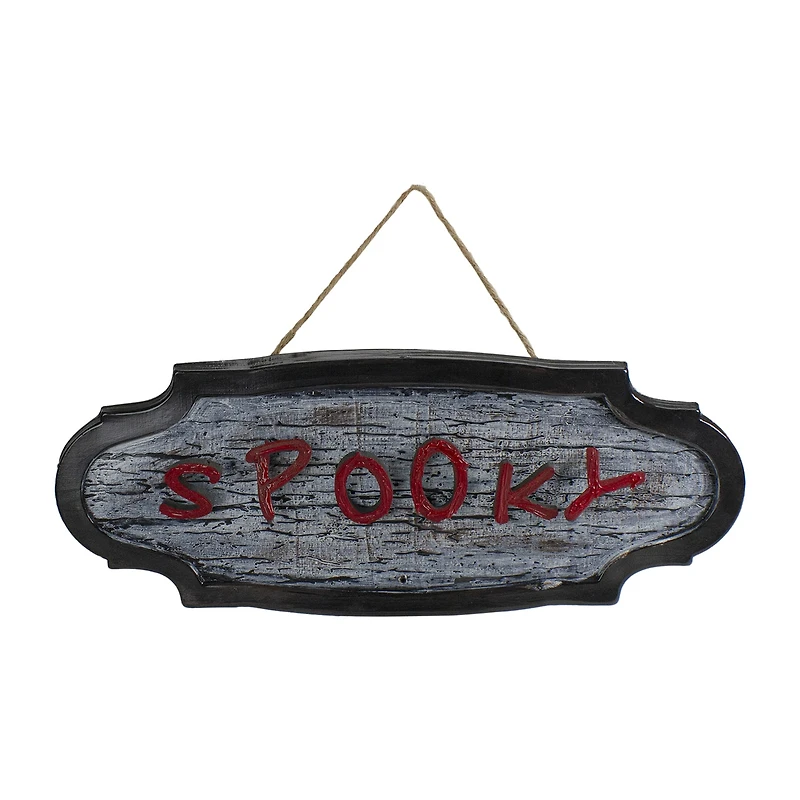 Northlight 20.5in Animated Spooky Wall Sign