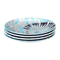 Certified International Beyond The Shore 4-pc. Earthenware Salad Plate