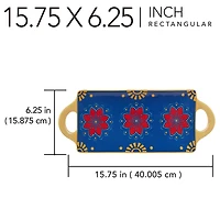 Certified International Spice Love Serving Tray