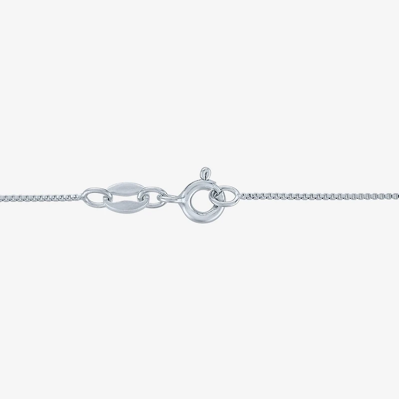 Womens 1/ CT. T.W. Natural Diamond Sterling Silver 18 Inch Pendant Necklace