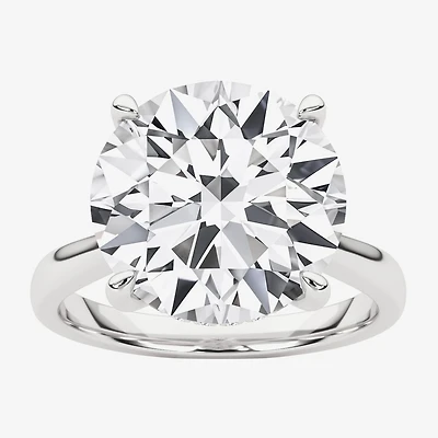 Grown Gorgeous (F, Vs2) Womens 5 3/4 CT. T.W. Lab White Diamond 14K Gold or Platinum Round Engagement Ring