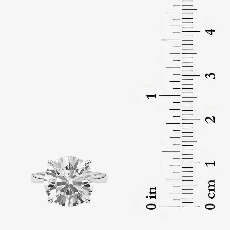 Grown Gorgeous (F, Vs2) Womens 5 3/4 CT. T.W. Lab White Diamond 14K Gold or Platinum Round Engagement Ring