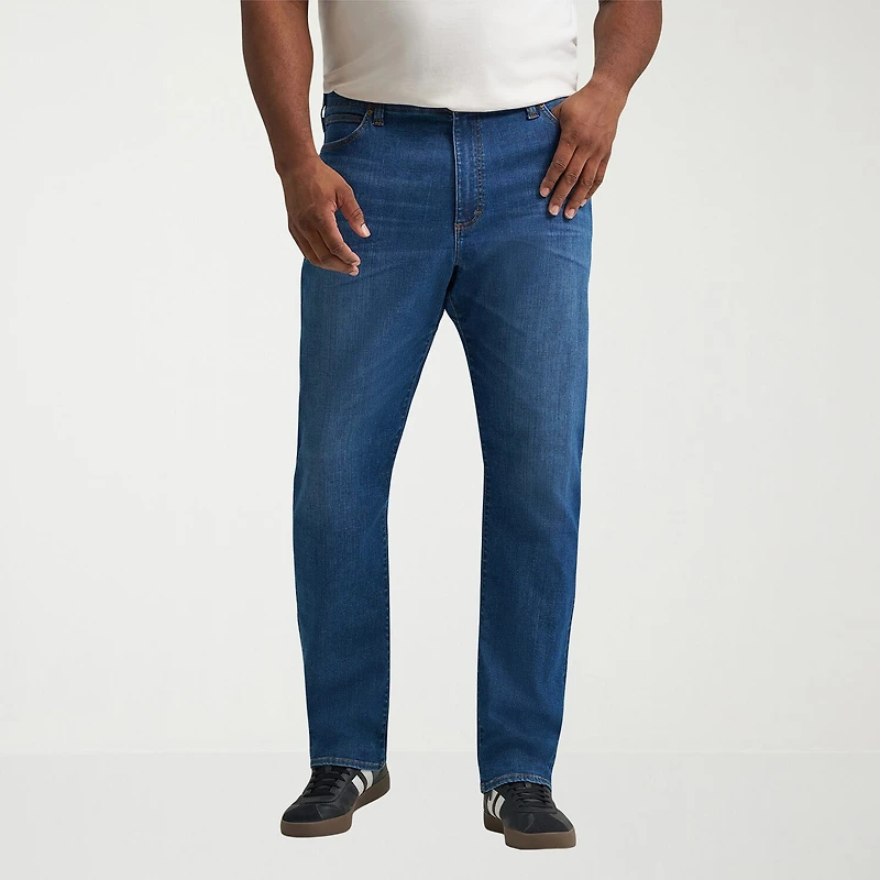 Lee Big and Tall Mens Stretch Fabric Athletic Fit Jean