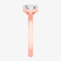 Solitaire Ring (G-H / Si1-Si2) Womens 2 CT. T.W. Lab Grown White Diamond 14K Gold Round Engagement