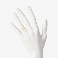 Womens 5MM 10K Gold Infinity Band