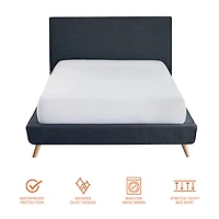 Bodipedic™ Home Essentials Whisper Quiet Waterproof Mattress Protector