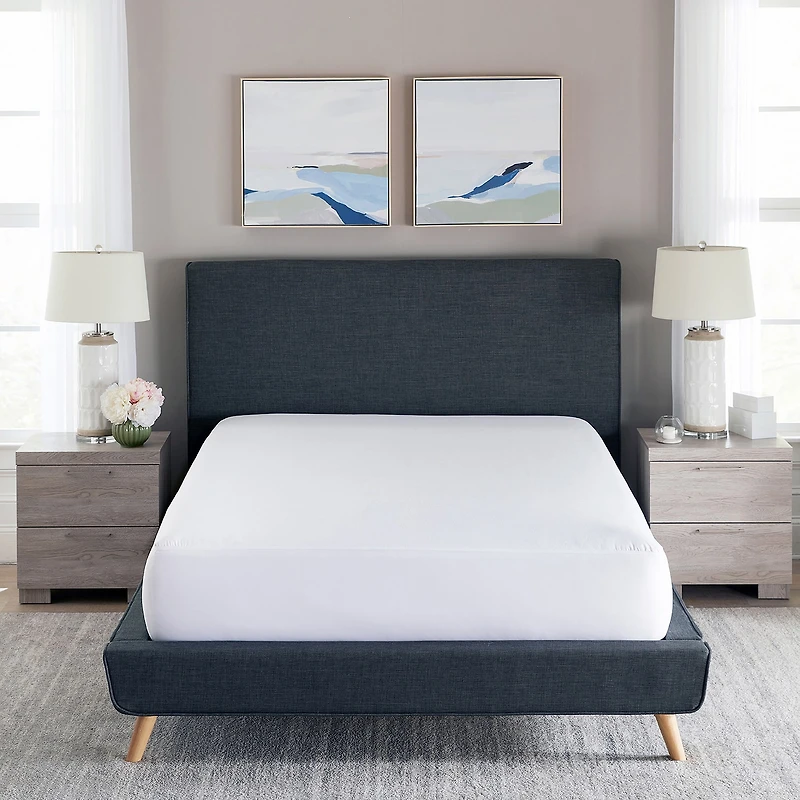Bodipedic™ Home Essentials Whisper Quiet Waterproof Mattress Protector