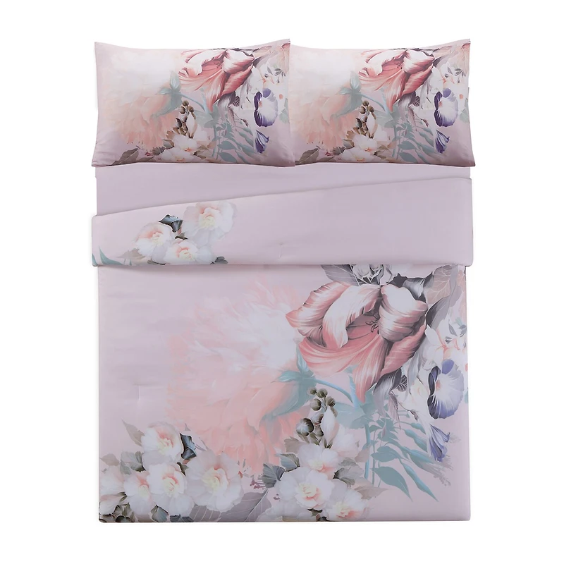Christian Siriano New York Dreamy Floral Midweight Comforter Set