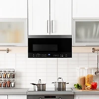 Black+Decker 1.6 Cu Ft Over Range Microwave
