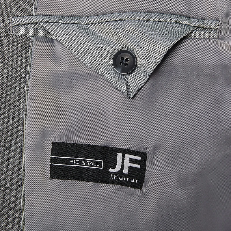 J. Ferrar Ultra Comfort Mens Stretch Fabric Regular Fit Big and Tall Suit Jacket