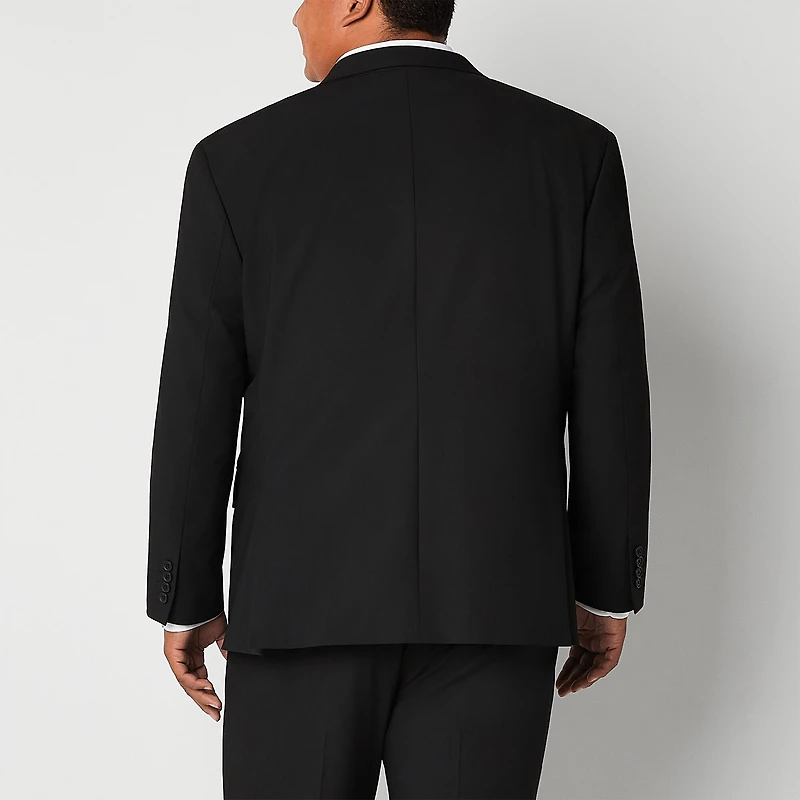 J. Ferrar Ultra Comfort Mens Stretch Fabric Regular Fit Big and Tall Suit Jacket