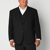 J. Ferrar Ultra Comfort Mens Stretch Fabric Regular Fit Big and Tall Suit Jacket