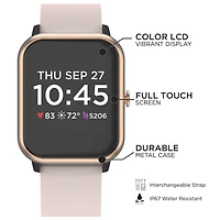 Q7+ Womens Pink Smart Watch Q7201-18-C12