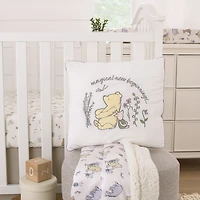 Disney Collection Winnie The Pooh Square Throw Pillow